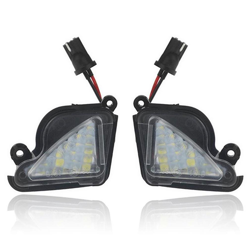 

2 шт. светодиодные автомобильные передние боковые фонари под зеркалом заднего вида, фонари подсветки для луж для 3 2 5E 1Z 2004-2020 Skoda Superb 3 2 B6 B8 2008-2021 01
