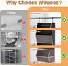 Modern Multicompartment Closet Hanging Bag With Large Capacity For Bedroom Storage And Shoes
