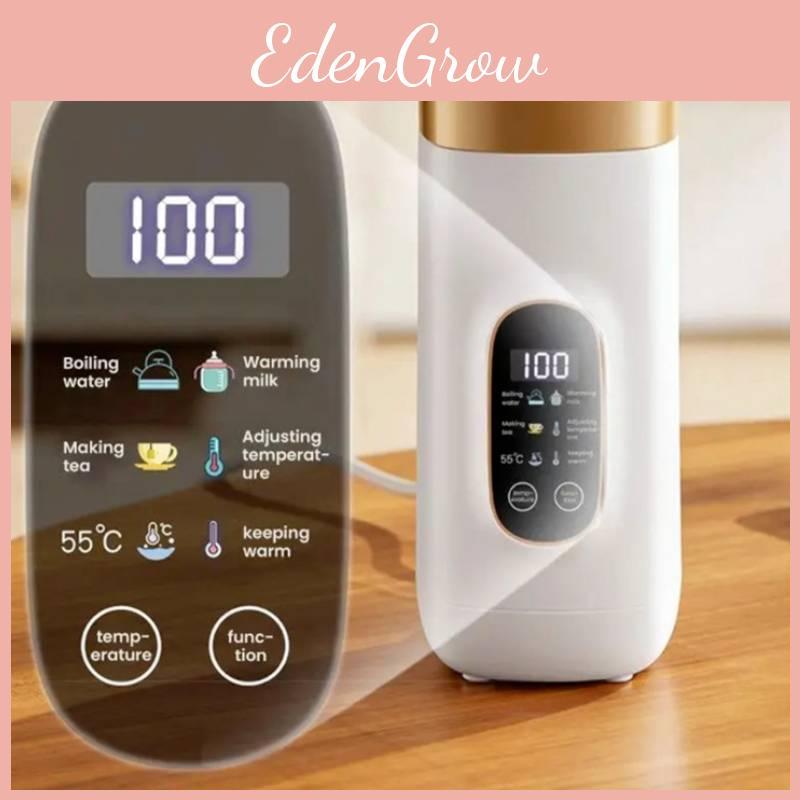 Portable Water Electric Cup Withtemperature Display Suitable For Travel Daily