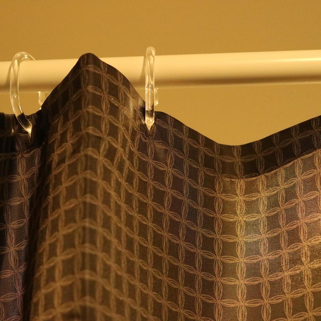 Uxcell Tension Curtain Rod Adjustable Diameter White Spring Tension Rod for Doorway Kitchen Telescoping Tension Rod No Drilling Required 39-75" 0.51"