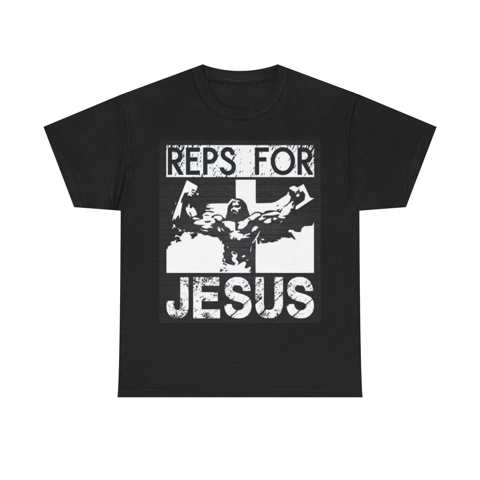 Men s and Women s T-shirts Reps For Jesus S
