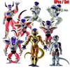 Hot 8pcs Dragon Ball Z Frieza Freezer Anime Figures Figurine Pvc Statue Model Doll Collection Decoration Toys