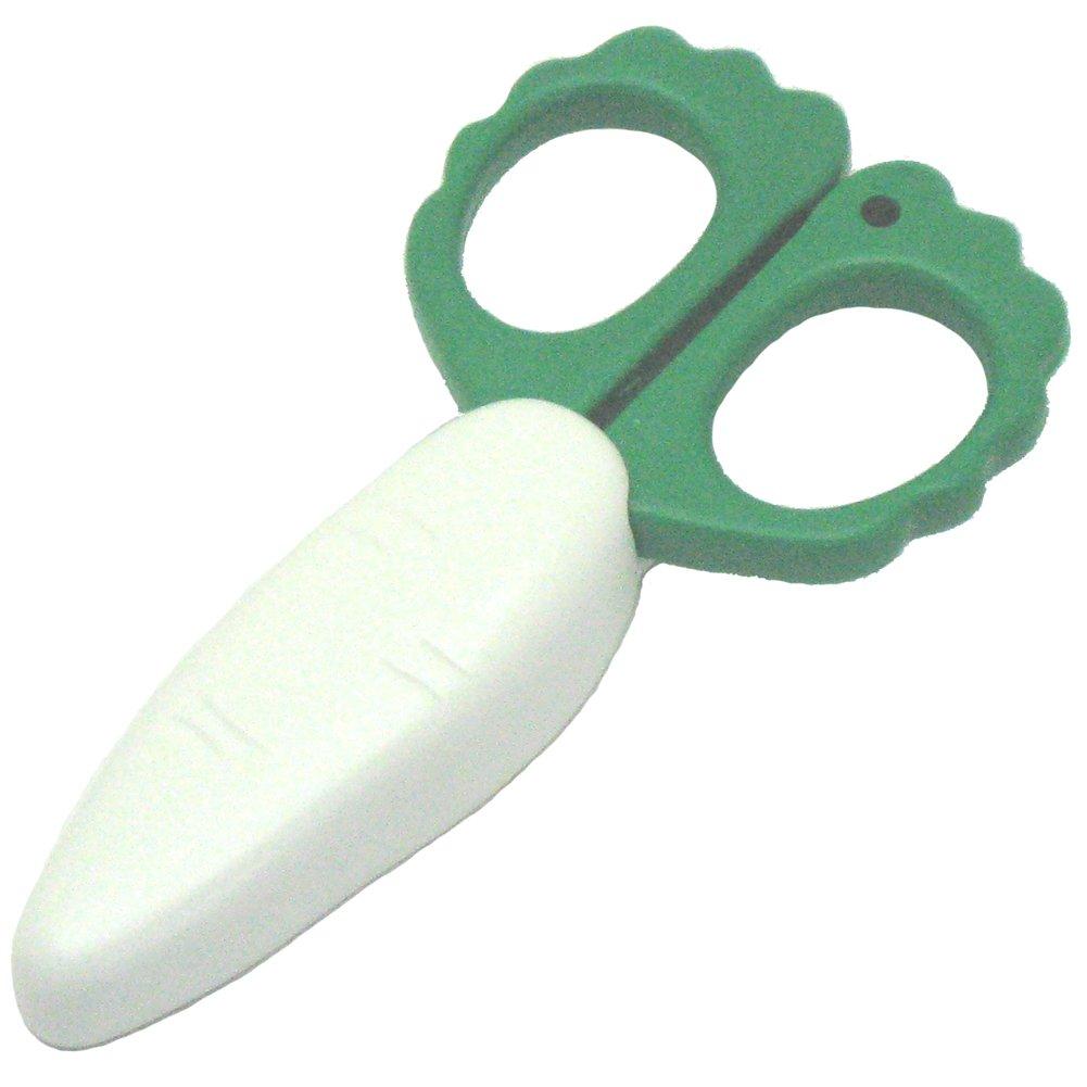 

Nagao Kitamasa Mini Kitchen Scissors with Vegetable Made in Japan Magnet, Daikon,