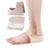 Adjustable Silicone Heel Pads Gel Protective Sock Sleeve Velcro Heel Sleeve With Strap Shock Absorption Relieving Leg Pressure