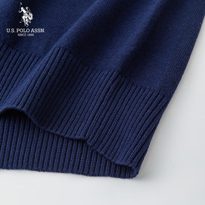 U.S. POLO ASSN. Men's V-Neck Pure Cotton Sweater