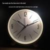 Stylish Silent Metal Alarm Clock for Students' Desks & Nightstands, Perfect for Living Room or Bedroom.