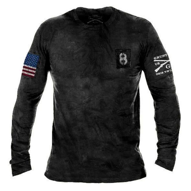 Vintage Men's Imitation Cotton T Shirts Spring Autumn Crew Neck Loose Long Sleeve Casual Top Tees Men Clothing Oversized T Shirt