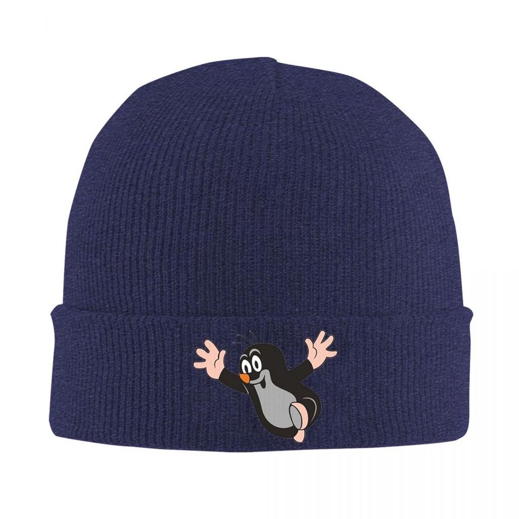 Krtek Veselý Krtek Teplá Pletená Čepice Zimní Pletená Čepice Čepice Beanie Hip Hop Čepice pro Unisex