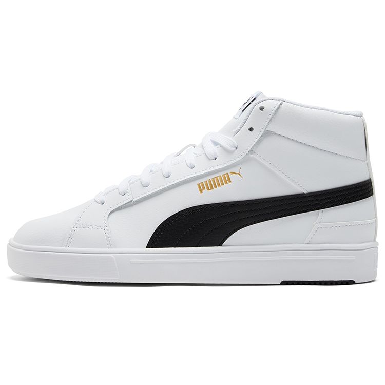 

Кроссовки унисекс Puma Serve Pro Lite Mid White Black Team-Gold 382095-01 36