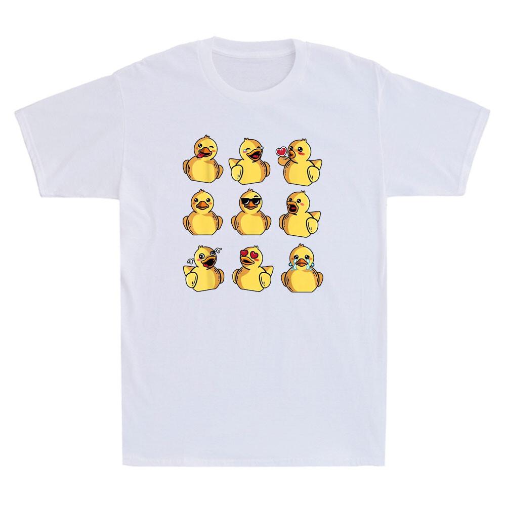 Rubber Ducky Shirt Funny Duck Bath Toy Meme Vintage Unisexs Short Sleeve Tshirt