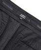 Musinsa Standard Lightweight Wide Hidden Banding Crop Slacks [Charcoal Gray]