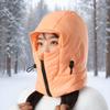 Cycling Thermal Caps Men's and Women's Winter Electric Vehicle Ear Protection Scarf One-piece Thickened Lei Feng Hat Men's Cold Protection Artifact Co