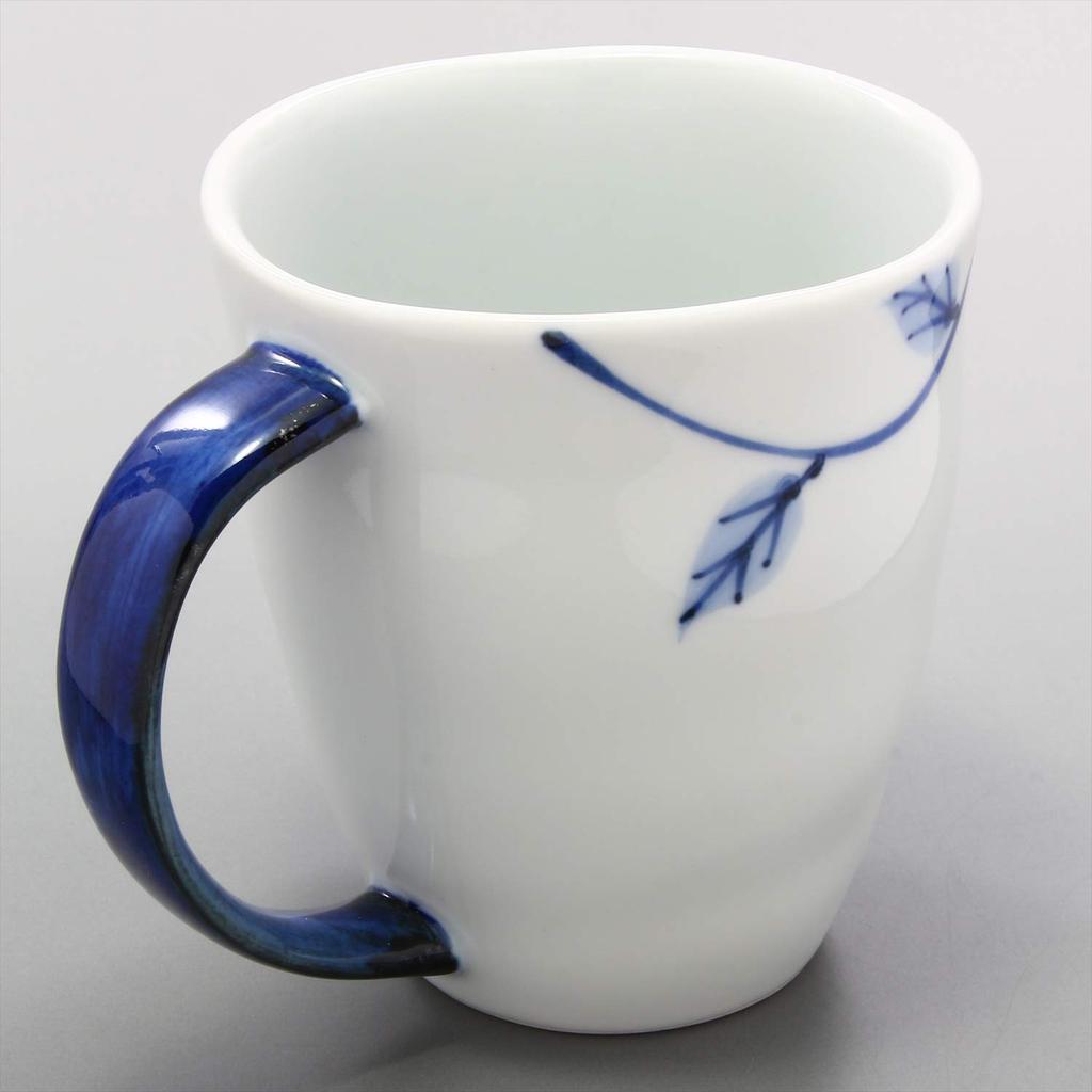 Hogdseirrs Hasami-Keramik Wayama-Ofen Blumenbecher mit Linienblumenmuster 385827