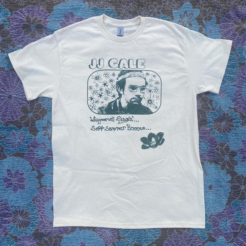 Хлопковая белая футболка с коротким рукавом JJ Cale, все размеры, для мужчин, унисекс M