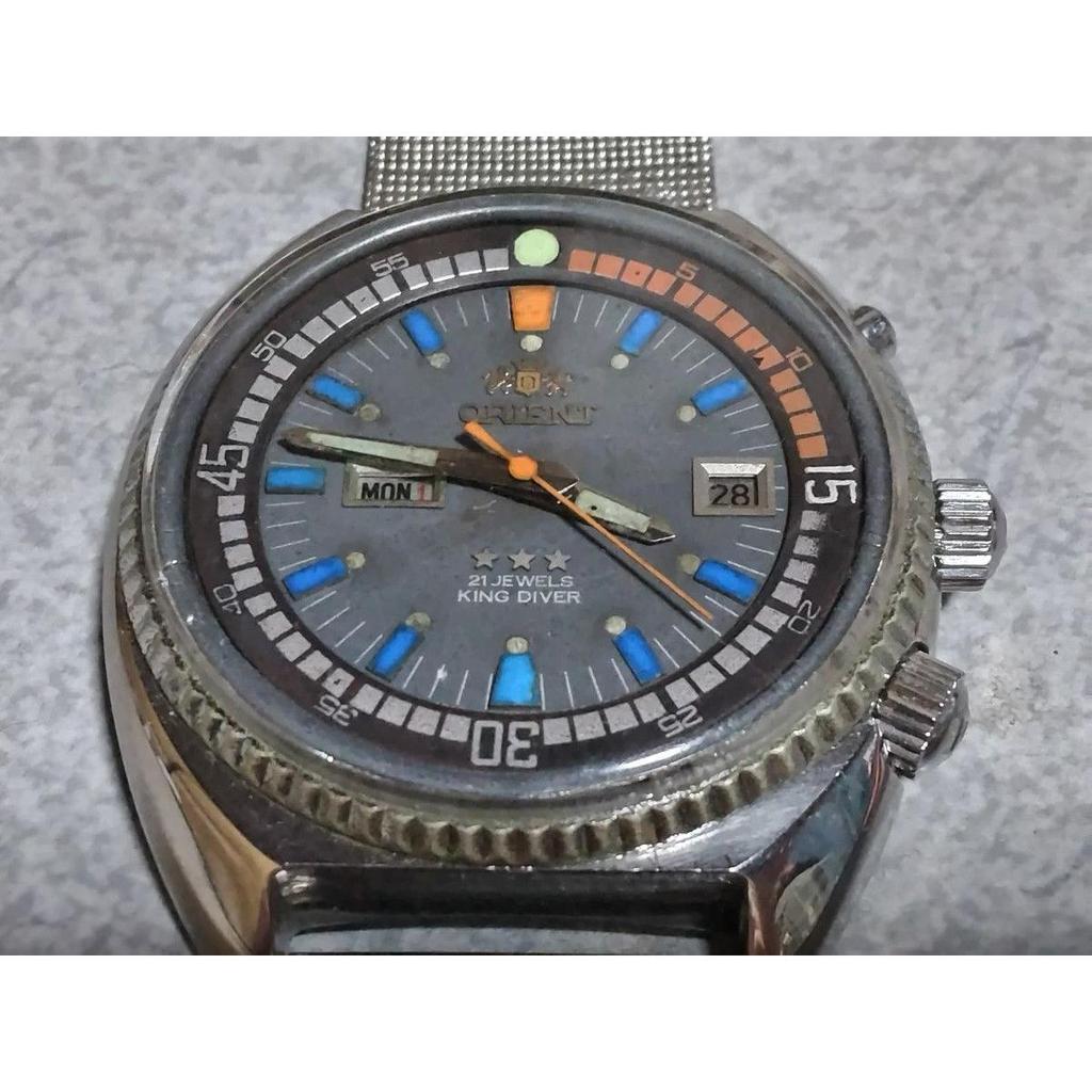 Used Orient King Diver (G904588) *Overhauled external bracelet