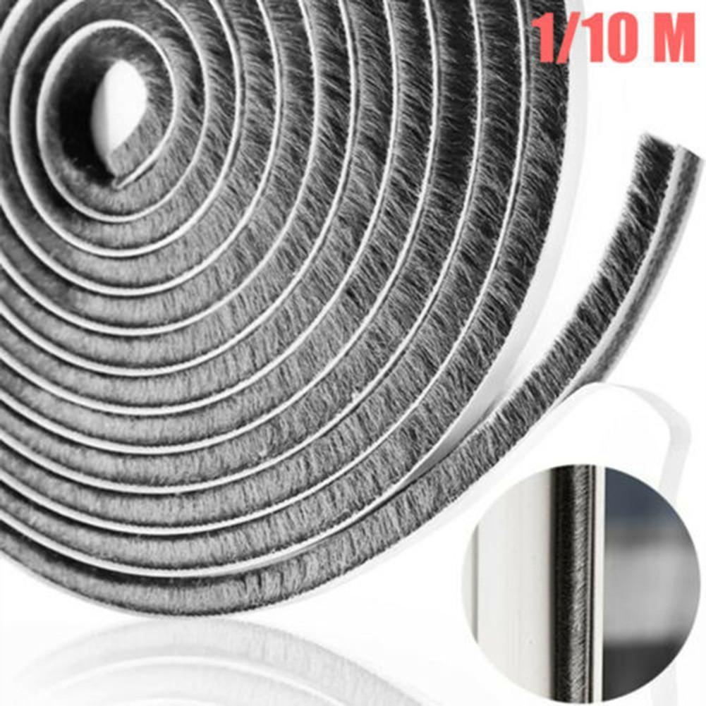 Draught Excluder Brush Pile Seal Film Door Sealing Strip