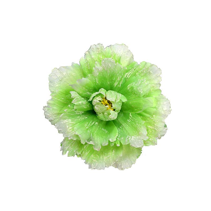 Dance performance Peony Prop Flower Dance Prop Peony Flower Umbrella Yangge Dance Stage Show FLOWER Sports Meeting Prop FLOWER 30 зелёный