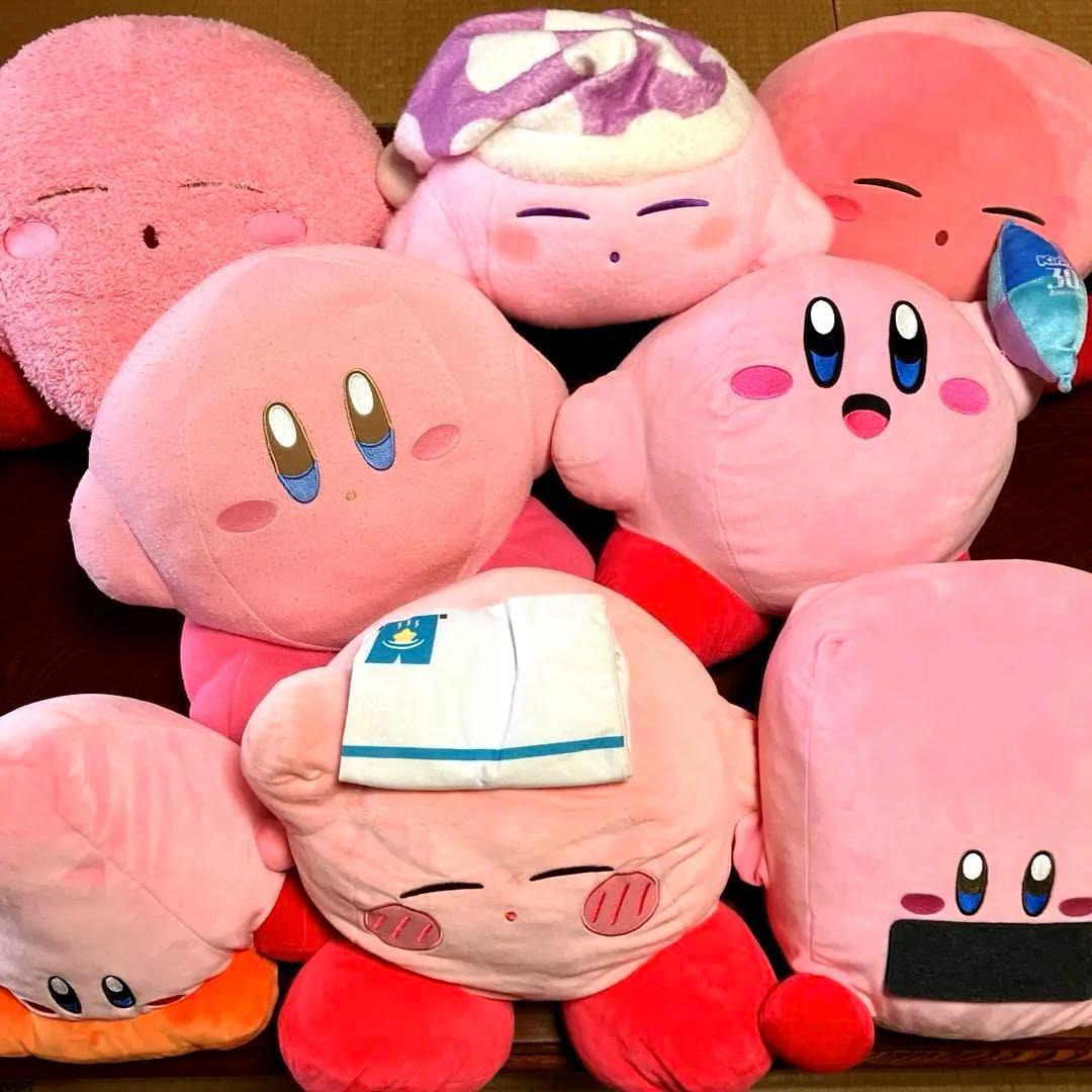 [Price reduction welcome! ] Kirby Plush 8 pieces sold in bulk