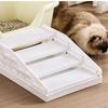 Waterproof Cat Litter Stair Non Slip Cat Litter Box Ramp Cat Litter Box Footrest  Pet Toilet