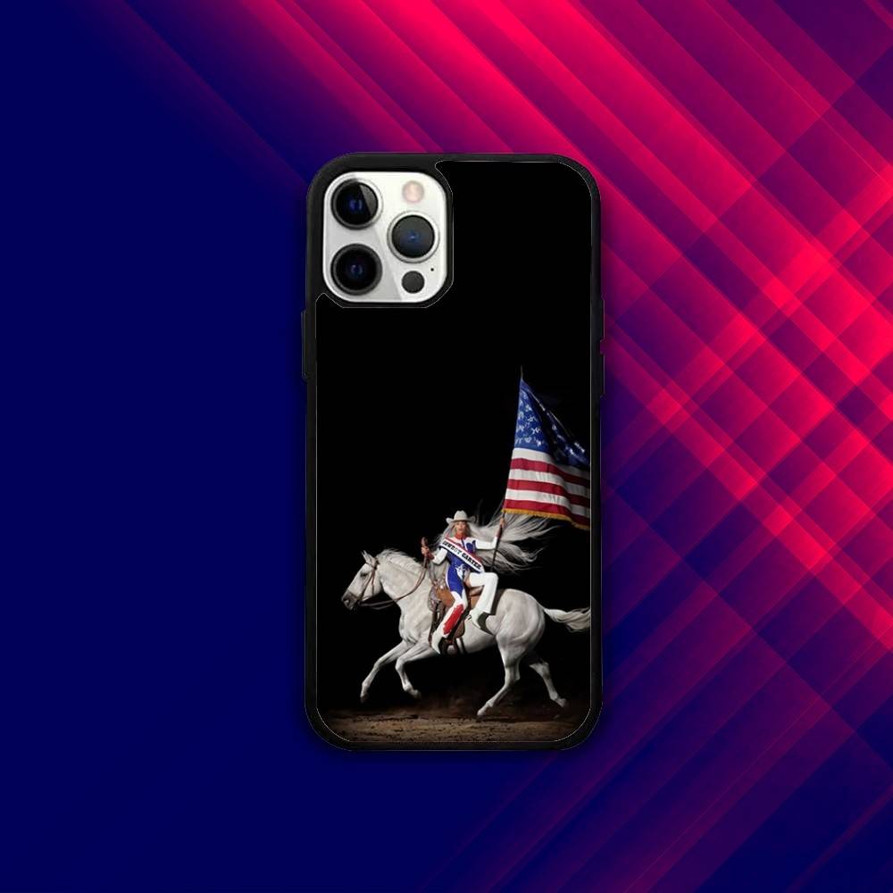 

Чехол для телефона B-Beyonce Cowboy Carter для iPhone 16e, 16, 15, 14, 13, 12, 11, Plus, Pro, Max, Mini, с магнитной беспроводной зарядкой Magsafe iPhone11