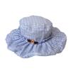 Small Fresh Lace Fisherman Hat Women's Summer UV Protection Big Brim Sun Hat Fashionable Versatile Foldable Sun Hat