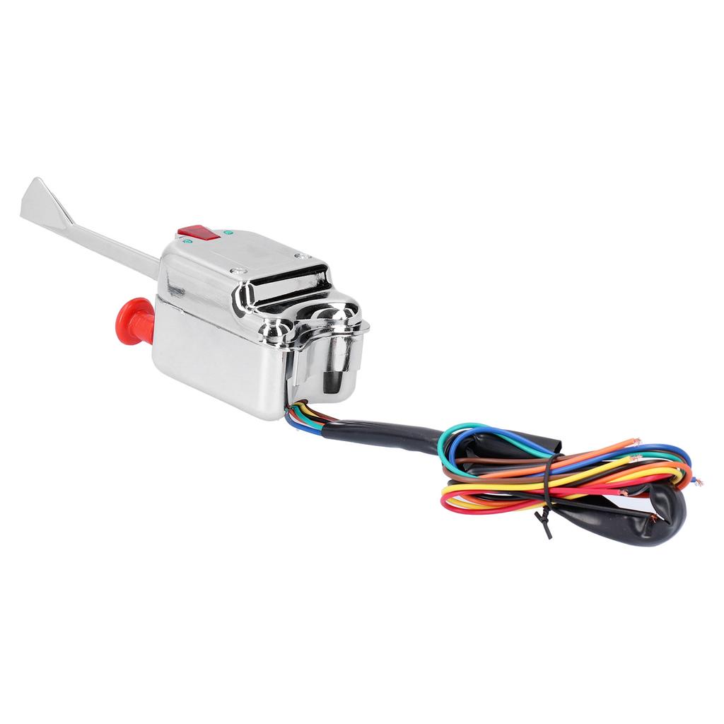 Buy Universal Turn Signal Switch Steering Wheel Controls 12V Chrome