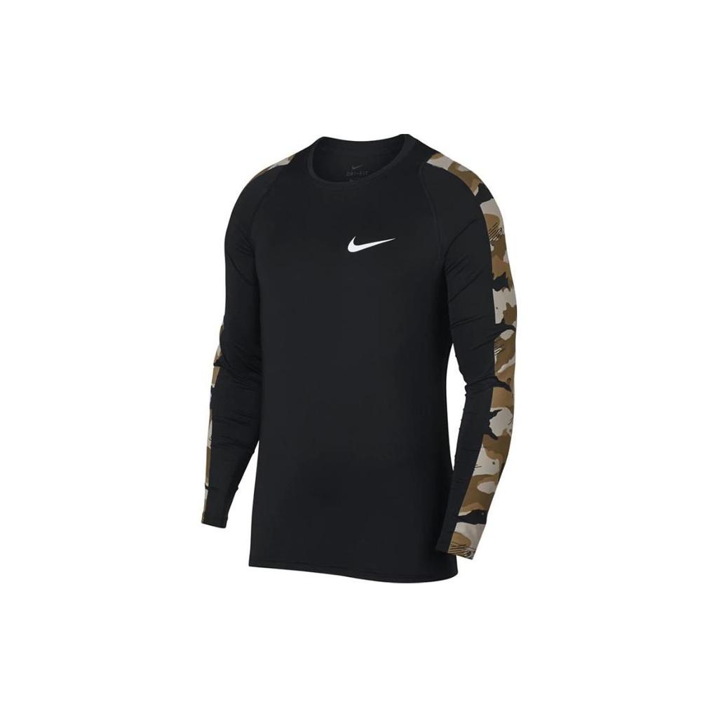 Nike T Shirts Men's Black Crew Neck Moderate AQ1207-010