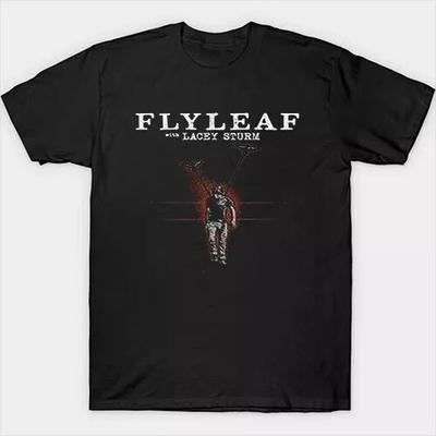 Σπάνιο Μπλουζάκι Βαμβακερό Ανδρικό Flyleaf Band S-4XL Δώρο Για Φαν BL947