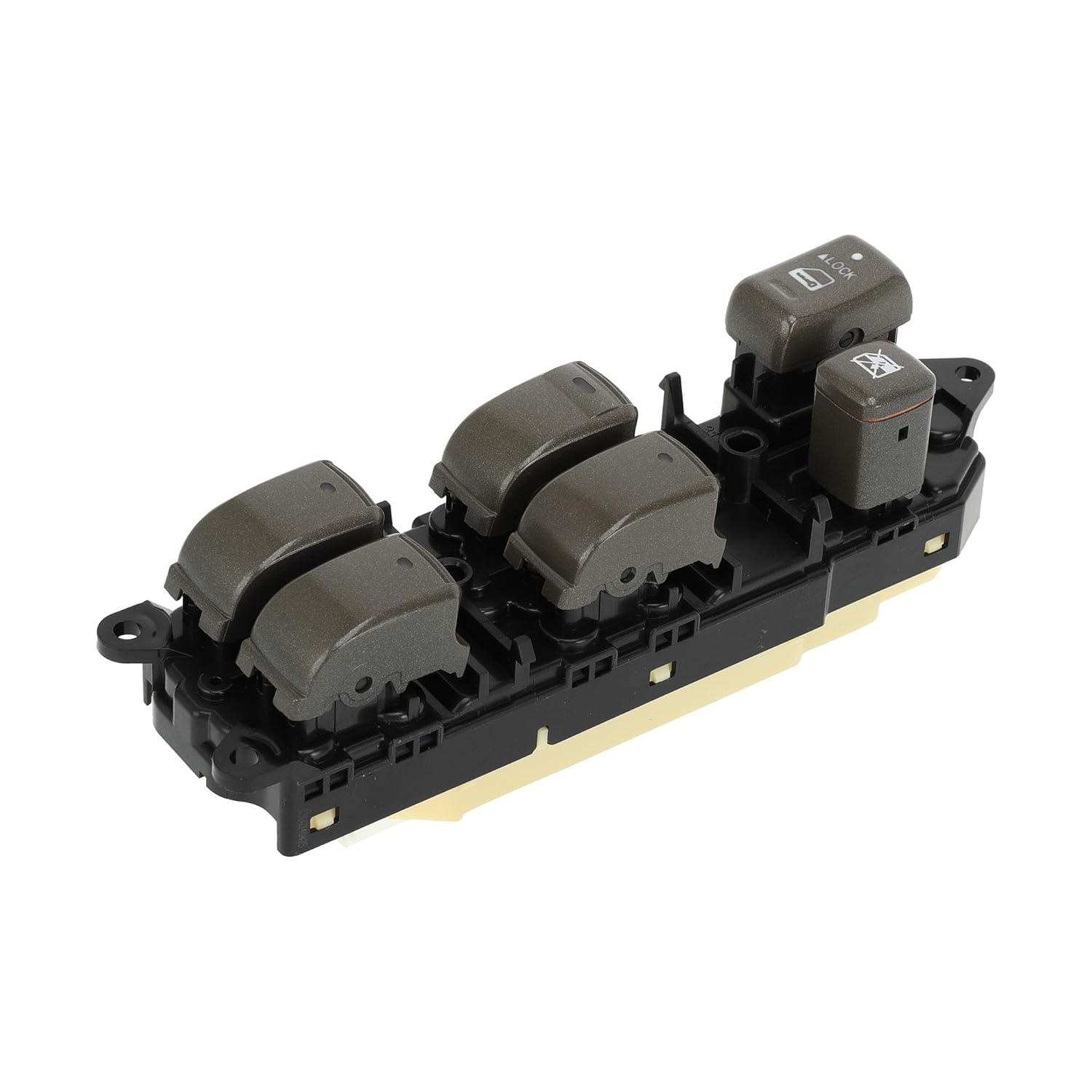 Power Window Switch No.8404050110 20pin Front Left Driver Side Window Control Switch for Lexus LS430 2001-2006 Black Brown