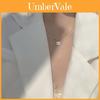 Geometric Style Alloy Necklace Electroplated Craftsmanship Regular Chain Suitable For Women