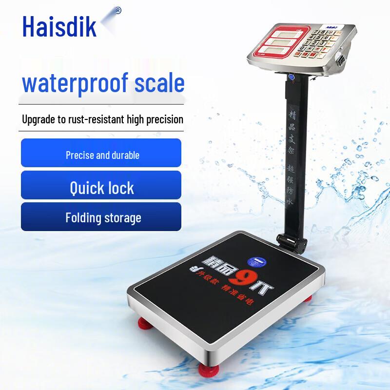 Промышленная водонепроницаемая электронная платформенная весы Hesdiek HKCL-985