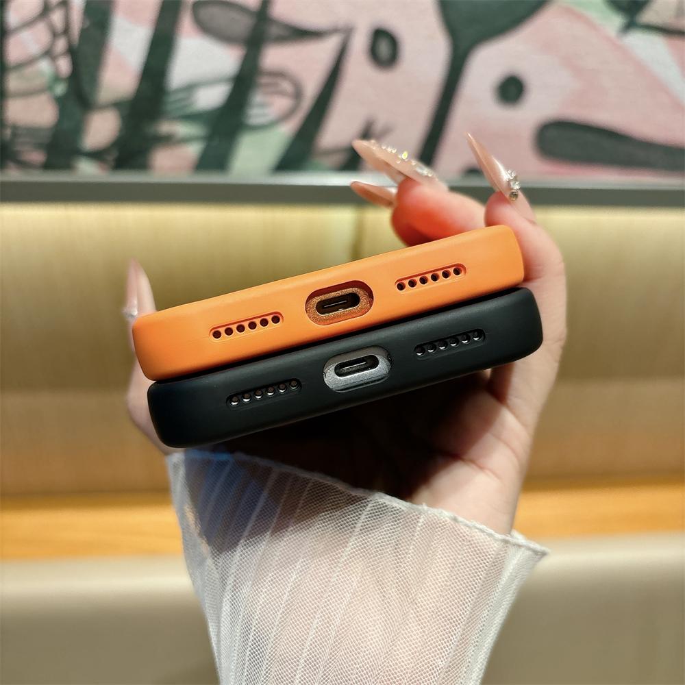 Fashion Liquid Silicone Water Ripple Pattern Big Window Case For iPhone 17 Pro Max 16 15 14 13 For Magsafe Magnetic Charge Cover