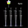2pcs, Table Balloon Stand Holder Balloons Decorations, Home Room Scene Decor Accessory, Wedding Bridal Engagement Shower Graduat