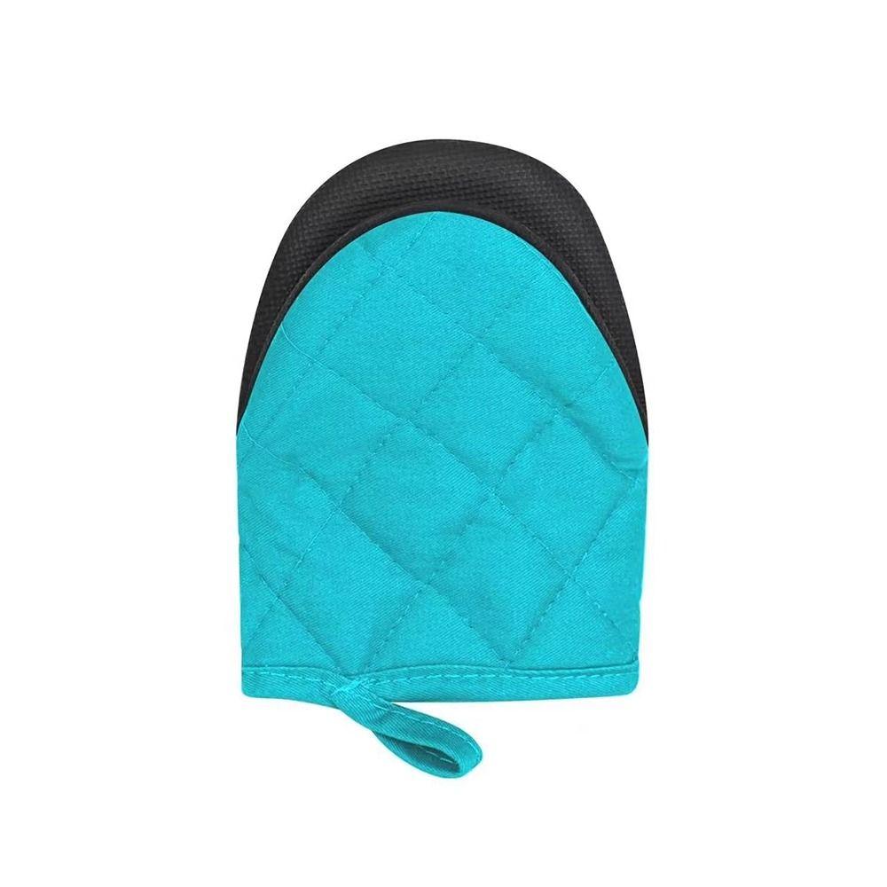 1Pair with Non-Slip Grip Surfaces Oven Mitts Microwave Oven Gloves for BBQ Baking Cooking