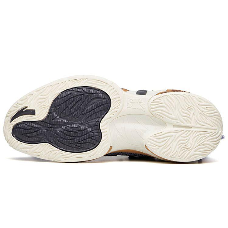 Anta GH2 Hayward Durable Non-Slip Low-Top Basketball Shoes Men sneaker Gray Brown 112131103-9