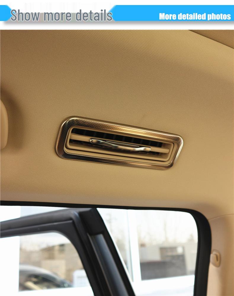 AITO M7 Air Outlet Decorative Frame Roof Vent Stainless Steel Upgrade