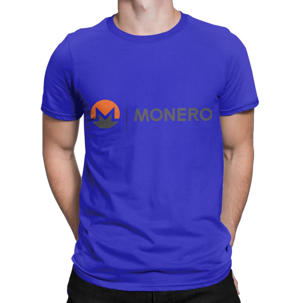 Monero XMR Logo Design Novelty 100 Cotton TShirt Monero XMR Tops Tees For Unisex