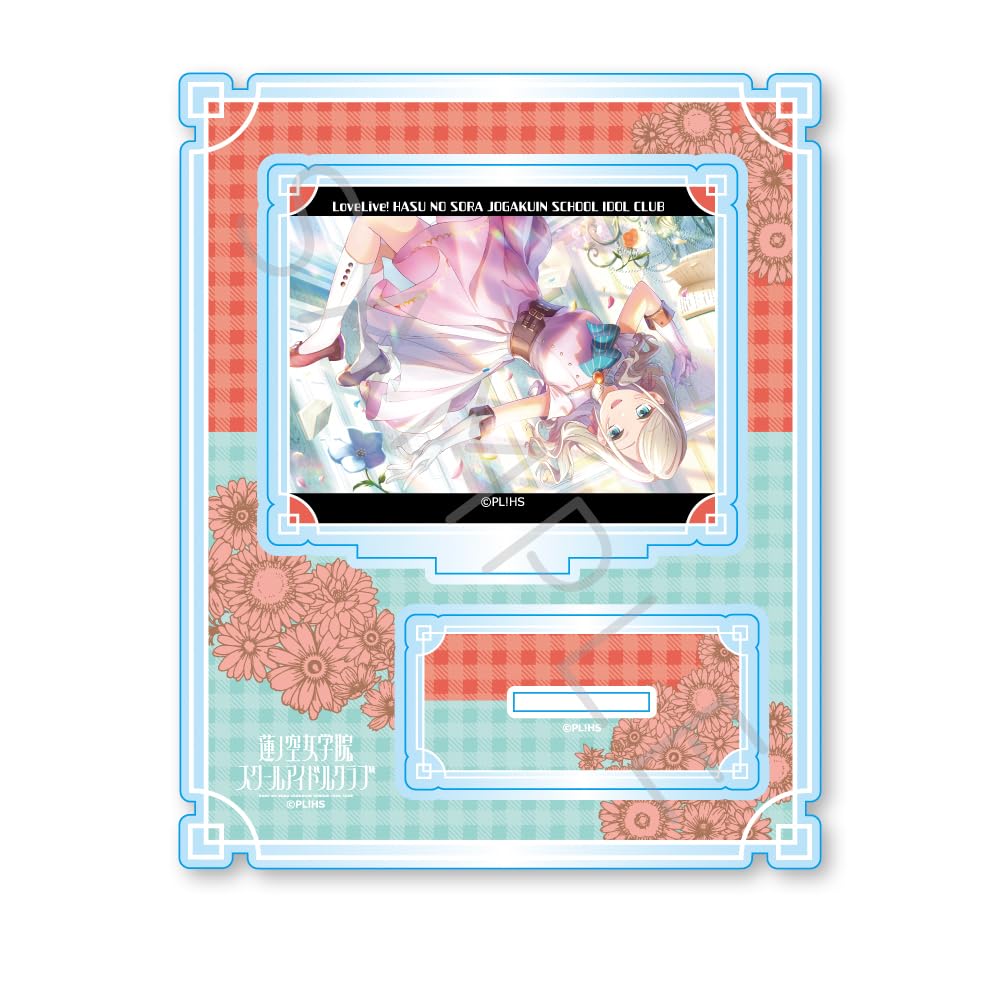

Love Live Hasunozora Girls Academy School Idol Club 7th Acrylic Stand Design OO