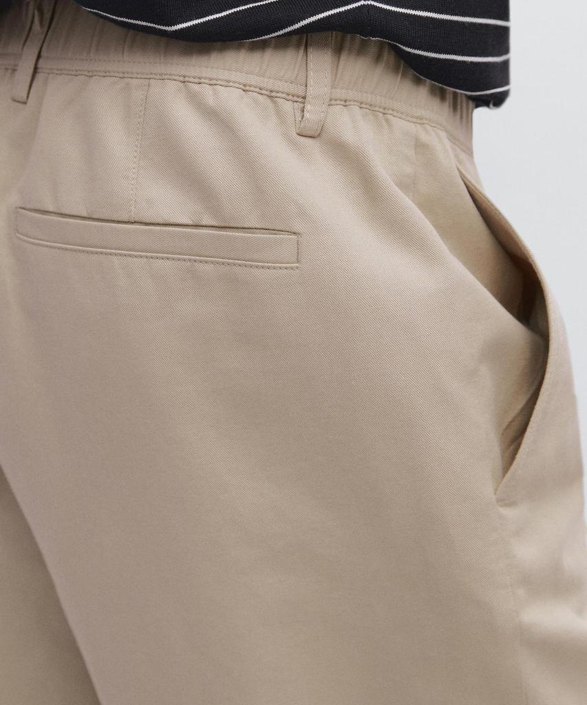 Masimodutti Cotton Linen Jogger Fit Pants