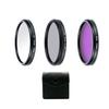 Professional UV CPL Polarizer FLD Photo Photography Filter Kit for SLR Camera