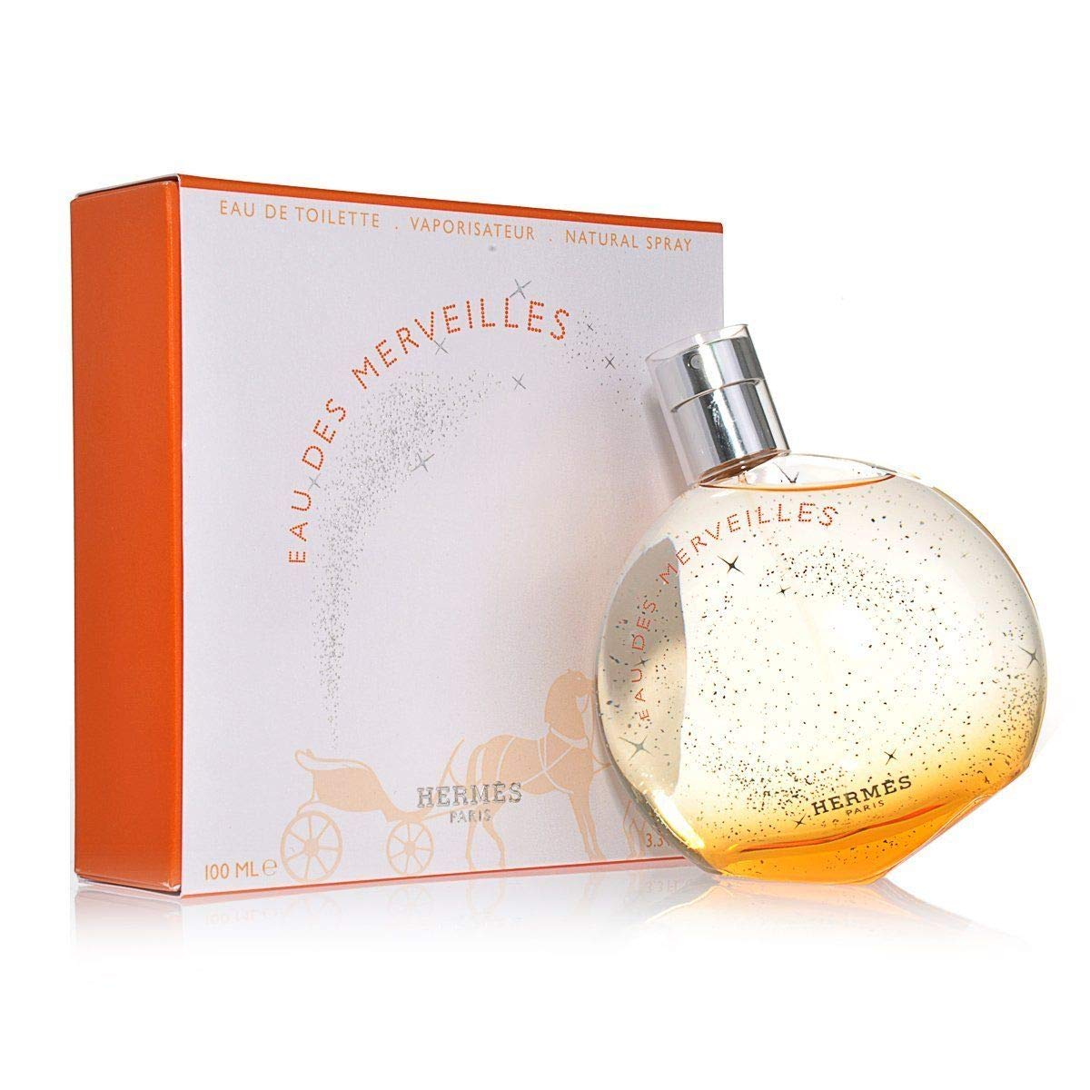 Hermes Eau Des Merveilles For Women. Eau De Toilette Spray 3.3 Oz. 3.3 Fl Oz (Pack of 1)