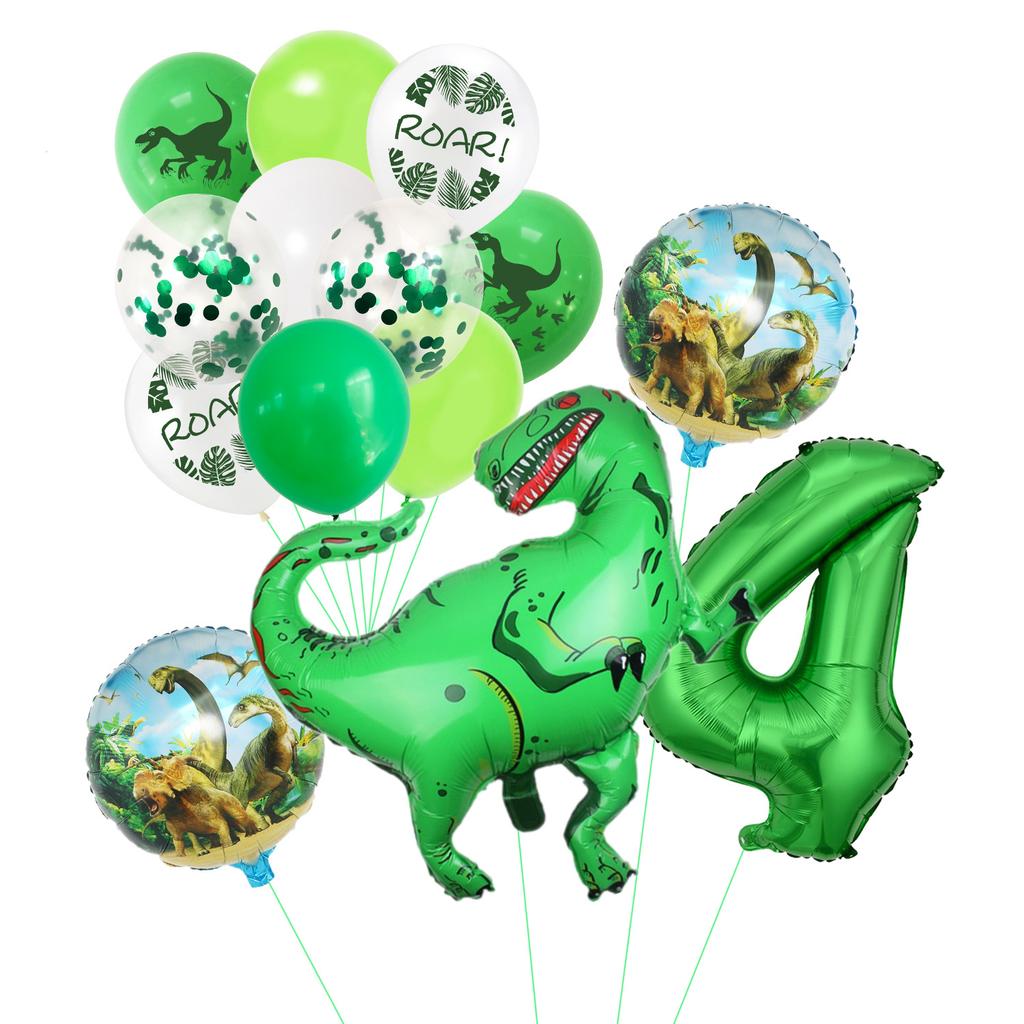 Dinosaur Balloon Package Boy Themed Birthday Balloon Arrangement Children'S Party Scene Decorative Balloon