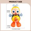 Dancing Bee Toy with Lights and Music Developmental Animal for Kids Activity Singing Electric