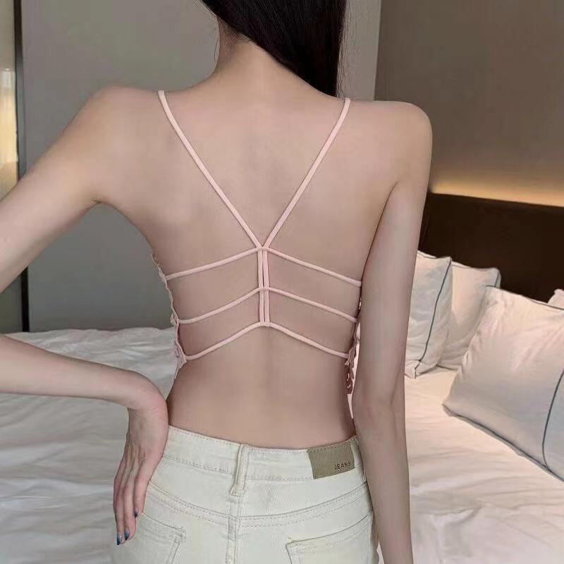 Dámské topy s tubusem módní vyhloubený top sexy krajková podprsenka dívka svrchní tílko Dámské spodní prádlo dámský top sexy spodní prádlo