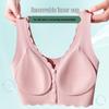 Ice Silk Wireless Bra: Seamless Front-Closure for Middle-aged and Elderly Women