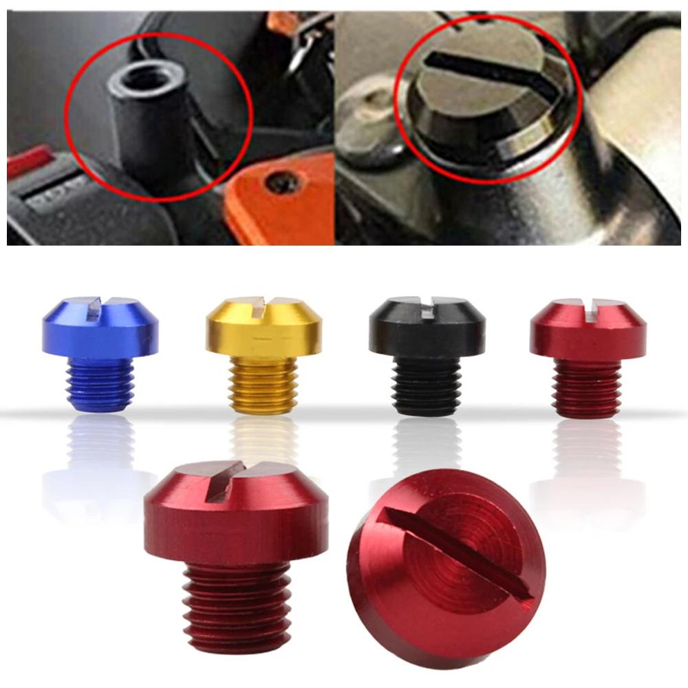 2 pezzi antiruggine moto CNC alluminio M8 M10 tappi per fori specchietto retrovisore viti supporto specchietto retrovisore accessori moto