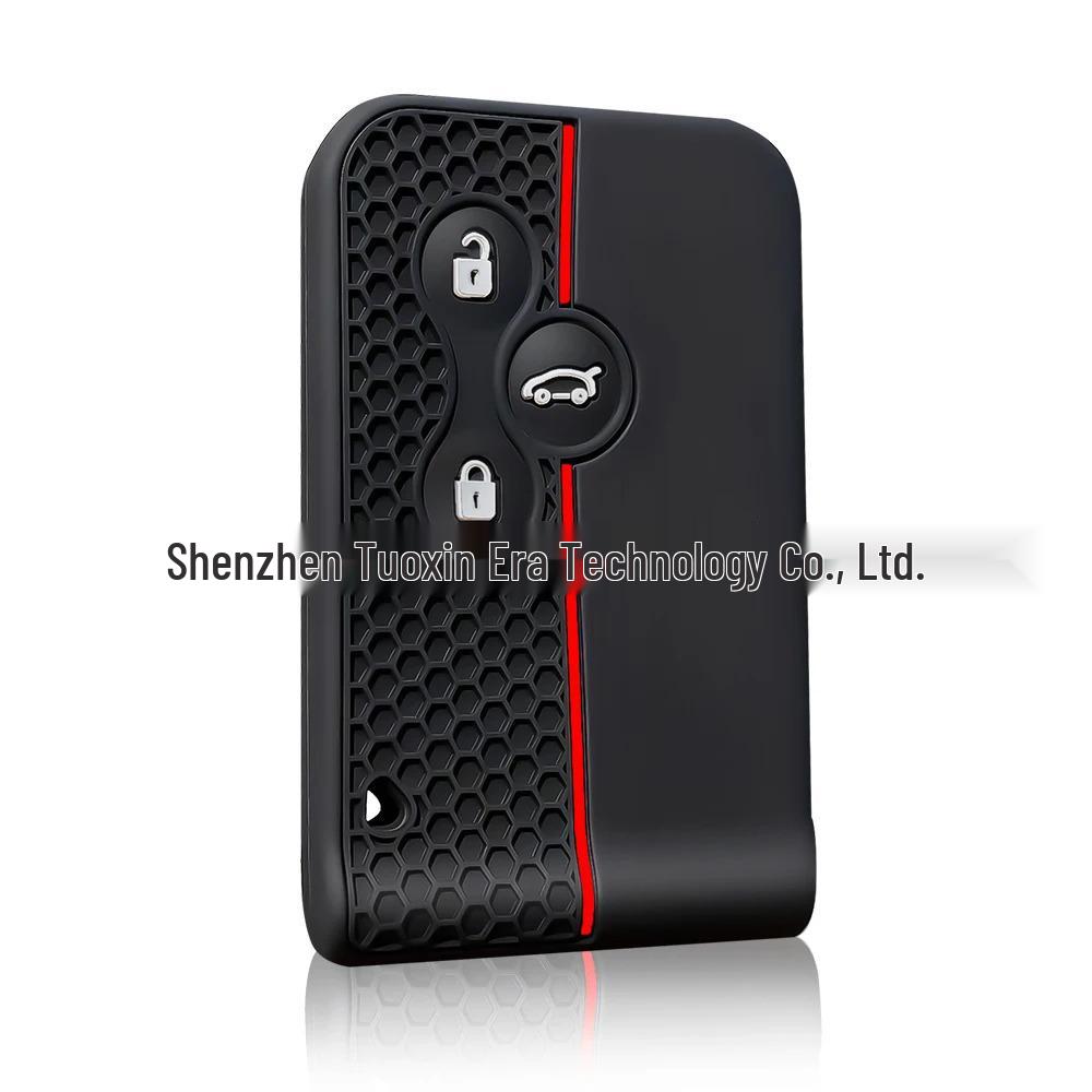 

Renault Megane 3 Silicone Key Cover - Remote Protector чёрный