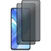 2 Anti-spy Tempered Glass for Realme 7 4g-5g