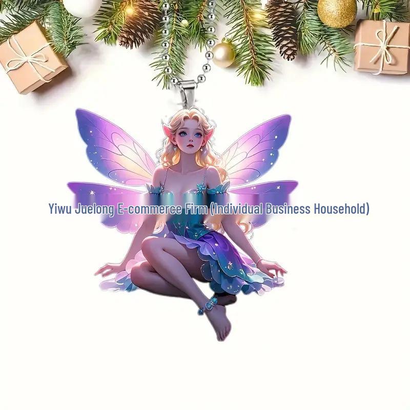 

Акриловая подвеска-кулон в виде бабочки-феи для автомобилей Standard