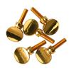 5 Pcs Saxophone Neck Receiver Tightening Screw Brass High Hardness Sax Neck Screw
